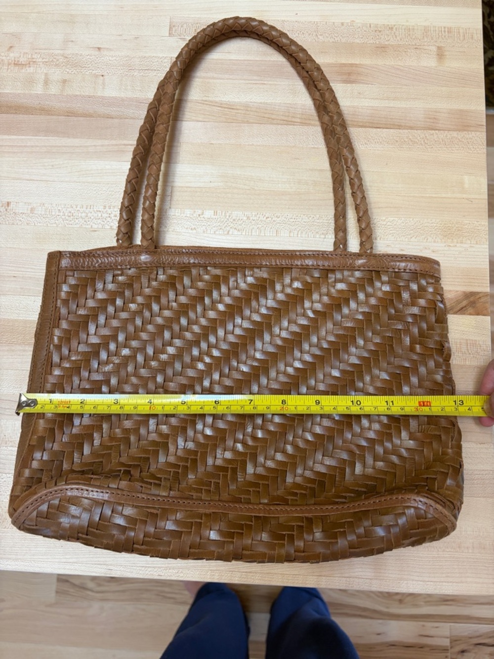 Bembien Woven Leather Bag - Picture 6 of 8